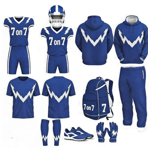 Ensemble d'uniformes sportifs légers en polyester, tissu à séchage rapide, respirant, personnalisable, tenue d'équipe 7V7, meilleur prix - Product Image 1
