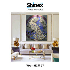 Elegante Mosaico de Vidrio Hecho a Mano, Ecológico, Resistente al Agua, de 10 mm de Grosor, Proveedor al por Mayor para Uso Residencial - Product Image 3