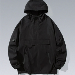 <b>men</b> techwear <b>jacket</b> with durable zipper and reinforced seams for reliability <b>mens</b> techwear <b>jacket</b> with flexible fit - Product Image 6