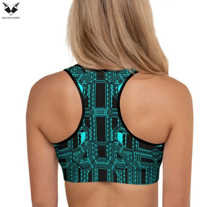 Soutien-gorge de sport pour femmes de haute qualité, confortable, avec sublimation, dernier design, qualité supérieure, respirant, soutien-gorge de sport uni - Product Image 2