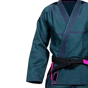 Professional Light Weight 100% Cotton Kimono BJJ GI Uniform with Front Logo Wholesale New Arrival - Product Image 4