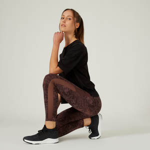 กางเกงโยคะระบายอากาศได้ดี เป็นมิตรกับสิ่งแวดล้อม สำหรับผู้หญิง ปรับขนาดและสีได้ เอวยางยืด ออกกำลังกายได้ ยืดหยุ่นได้เต็มที่ - Product Image 3