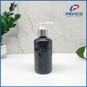 Flacons cosmétiques en plastique PET de 220 ml avec pompe pulvérisatrice Pavico, impression par transfert thermique, OEM/ODM, emballage plastique. - Product Image 2
