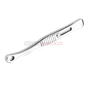Mini Forester Sponge Tweezers with <b>Lock</b> Body Piercing Tweezers Use Stainless Steel Hemostatic Forceps with Locking Grip Jewelry - Product Image 4