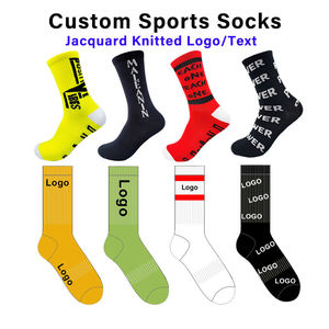 Chaussettes de sport en coton pour hommes avec logo personnalisé, motif dessin animé, respirantes, légères, absorbant la transpiration, idéales pour l'automne - Product Image 5