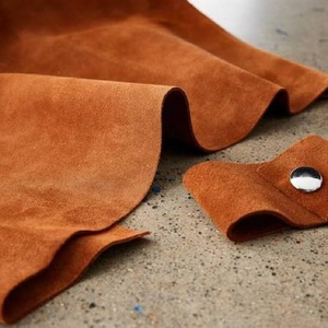 Cuir véritable double face en suède, épaisseur 1,2-2,0 mm, pour meubles et étuis à bijoux, matériau PU pour canapés - Product Image 1