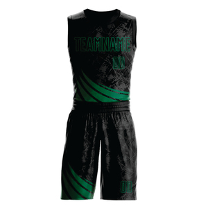 Tenue d'équipe de basketball pour hommes de qualité supérieure, sublimée, grande taille, séchage rapide, vêtements de sport - Product Image 3