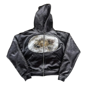 Ropa de hombre personalizada de primera calidad, último estilo, 100% algodón, sudaderas con capucha para hombre, tallas grandes, sudaderas y sudaderas con capucha para hombre - Product Image 2