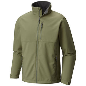 Veste coupe-vent pour homme, col montant, fermeture éclair, coupe-vent, style décontracté, coupe régulière, extérieur en polyester, vente en gros - Product Image 4