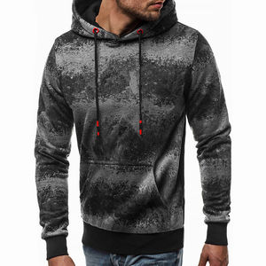 Sweat à capuche tie-dye en coton mélangé, de qualité supérieure, entièrement personnalisé, style nouveau, robuste, prix abordable, pour hommes. - Product Image 3