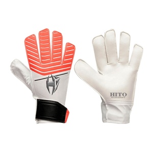 Gants de gardien de but de football de qualité supérieure, en latex épais, forte adhérence, design respirant, fermeture à boucle, unisexe, pour l'entraînement - Product Image 1