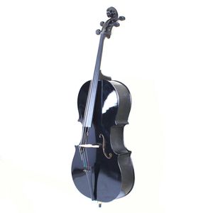 Cello professionnel 4/4 en bois avec cordier en fibre de carbone, archet et chevalet en colophane noire, ancien code 85409801 - Product Image 4
