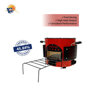 Estufa Doméstica con Parrilla de Hierro Fundido, Estufa de Leña de Gran Capacidad, Quemador para Cocinar al Aire Libre a Precio de Mayoreo por Exportador - Product Image 5