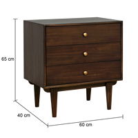 Table de Chevet Convertible Élégante Faite à la Main en Bois Massif avec 5+ Tiroirs pour Appartement, Salle à Manger, Salon - Vente en Gros Direct Usine OEM