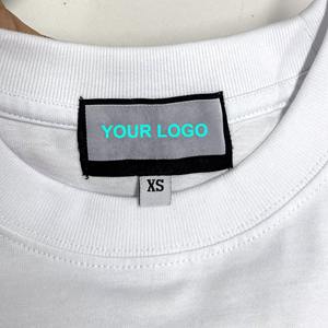 T-shirt oversize de couleur unie de qualité supérieure pour hommes, coupe ample, manches courtes, streetwear décontracté, personnalisation de la marque, fabricant de vêtements OEM ODM - Product Image 3