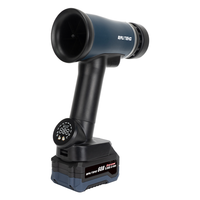 Sèche-cheveux de voiture puissant à batterie au lithium DC 21V, moteur sans balais, mode turbo, 4 vitesses de vent, souffleur de feuilles sans fil