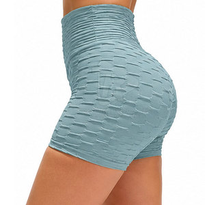 Shorts Deportivos Transpirables y Ligeros para Mujer, Cintura Alta, Ajuste Elástico, para Gimnasio, Entrenamiento, Running, Yoga, Fitness - Product Image 2