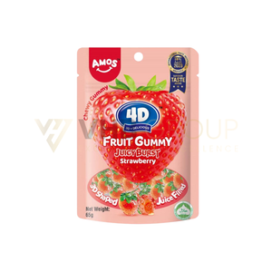 CANDY para 4D JUICY BURST FRUIT GUMMY 65G ORIGEN CHINA BOLSA FRUTAL - Product Image 2