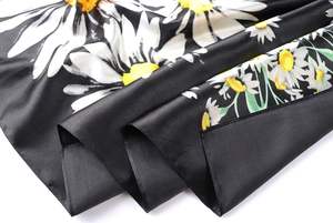 Pañuelo de Cabeza con Estampado Floral para Mujer, Diseño de Moda, Pañuelo de Seda y Satén, Bufanda para Mujer - Product Image 5