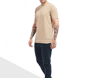 Custom Men's Oversized Streetwear <b>Tshirt</b> Thick 100% Cotton Drop Shoulder T-shirts 250gsm Plus Size Heavyweight T Shirt for Men - Product Image 2
