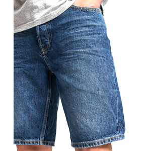 Best Selling With Reasonable Price Comfortable Soft Touch Material Men Straight Denim Shorts OEM Service - Product Image 5