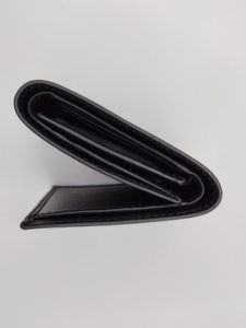 Premium Men's <b>RFID</b> Protected Trifold <b>Wallet</b> High Quality Short Leather Card Holders Polyester OEM Factory Direct Wholesale 2026 - Product Image 6