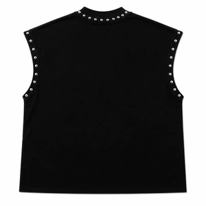 เสื้อยืดสตรีทแวร์ทรงโอเวอร์ไซส์ ฮิปฮอป ระบายอากาศได้ดี ผลิตจากผ้าฝ้าย พิมพ์ลายดิจิทัล โลโก้แบรนด์ตามสั่ง ดีไซน์ล่าสุด - Product Image 6