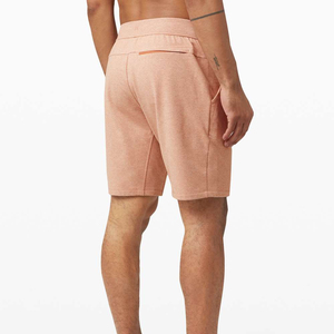 Shorts de sport décontractés pour hommes, 100 % coton, légers, extensibles, durables, non tissés, respirants, anti-transpiration, séchage rapide - Product Image 2