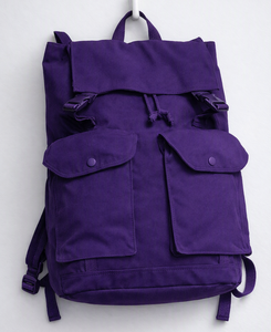 Orange Canvas <b>Backpack</b> School Bag Travel Rucksack Large Capacity Daypack Eco Friendly <b>Backpack</b> For Daily Use - Product Image 2