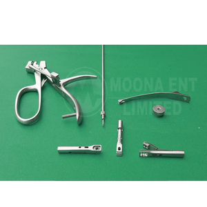 คีมจับหลอดลมและหลอดอาหาร MOONA E.N.T Krause พร้อมด้ามจับ Universal Huber ได้รับมาตรฐาน CE ISO13485 ระดับ Class I เครื่องมือผ่าตัดหู คอ จมูก แบบใช้มือ - Product Image 1