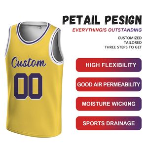 Lightweight Custom Sublimation Basketball Jerseys Durable Polyester Breathable Quick Dry Basketball Jerseys For Men Youth - Product Image 3