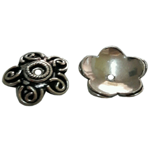 Sterling <b>Silver</b> Flower <b>Bead</b> Cap Manufacturer and Supplier of Best Quality <b>Silver</b> <b>Bead</b> Caps Sterling <b>Silver</b> <b>Bead</b> caps For Jewelle - Product Image 2