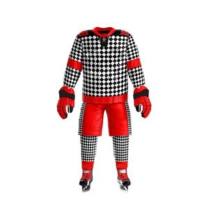 Maillot de hockey sur glace personnalisé pour hommes de haute qualité, tissu respirant à séchage rapide, manches longues, polyester, uniforme de hockey sur glace - Product Image 1