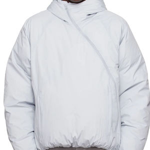 Custom Winter Puffer <b>Jacket</b> Zipper Front Solid Color Warm High Business Wear <b>Waterproof</b> <b>Lightweight</b> OEM Service Puffer <b>Jacket</b> - Product Image 1