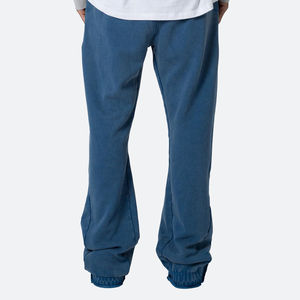 Pantalon évasé léger de haute qualité, tissu extensible doux, respirant, coupe confortable, design tendance, parfait pour les occasions décontractées, le bureau ou les soirées. - Product Image 2