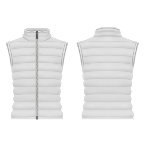 Quilted Vest <b>Padded</b> Gilet Insulated Down Puffer Mens Womens Plus Size Long Cropped Hood Pockets Zipper Lightweight Warm Packable - Product Image 3