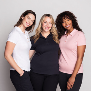 Polo de Talla Grande para Mujer, Camisa Polo Informal Ligera con Botones, Estilo Urbano, Polo Oversize para Mujer - Product Image 2
