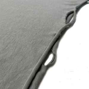 Camiseta de Lona para Hombre, Estilo Desgastado, Corte Holgado, 100% Algodón, Duradera, con Estampado en Relieve, Patrón de Lazos, Alta Calidad, Última Moda Vintage - Product Image 5
