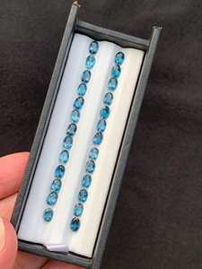 Gemas Zubeda, Topacio Azul Natural de Corte Ovalado, 2.00Ct, Piedra Suelta para Joyería, Proveedor Mayorista de Rajasthan - Product Image 5