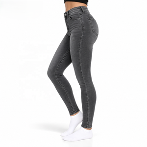 <b>Women</b> Garment Washed Jeans Manufacturer Rigid Denim Private Label for Boutique Brands <b>S</b>-XL Low MOQ Bulk - Product Image 2