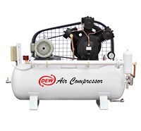 Compresseur d'air haute pression à double étage refroidi par air à haute efficacité 30HP 175PSIG Modèle D25T de l'exportateur indien