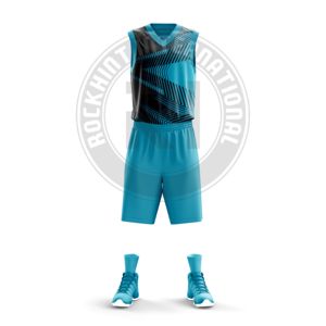 Uniforme de Baloncesto Clásico de Poliéster, Diseño Duradero y Ligero, Cómodo de Usar, Diseñado para Deportes de Equipo y Rendimiento en Partidos - Product Image 1