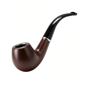 Pipa de Fumar de Madera Natural Hecha a Mano, Ecológica y Duradera, Estilo Vintage, Producto del Fabricante - Product Image 2