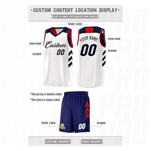 Nuevos Conjuntos de Uniformes de Baloncesto Sublimados Personalizados para Adultos, Ropa Deportiva Sublimada Transpirable de Secado Rápido que Absorbe la Humedad - Product Image 3