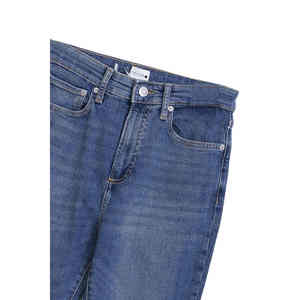 กางเกงยีนส์เดนิมผ้าฝ้ายแห้งเร็วทรงลำลองเอวกลางสไตล์ไฮสตรีทสำหรับผู้ชายและผู้หญิง - Product Image 5