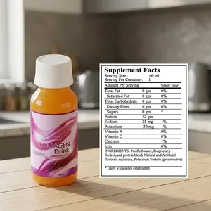 Collagen Drink Marine Collagen Oral Liquid for Anti-Aging & Tissue <b>Builder</b> for Adults Not for Children - Product Image 2