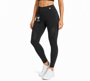 Yoga Leggings High Waist Casual Eco-Friendly Breathable Quick Dry Women's Athletic <b>Tummy</b> <b>Control</b> Close Fitness Elastic Waist - Product Image 4