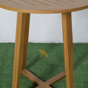 Table basse de style minimaliste moderne pour petite maison, en bois de teck, pour la décoration intérieure - Product Image 6