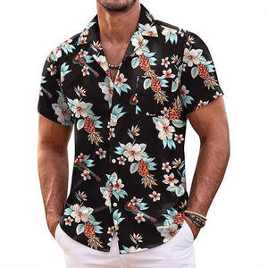 Fashion Men Hawaiian <b>Shirt</b> Short Sleeve Streetwear Print Striped <b>Patchwork</b> Summer Chic Blouse 2026 Man Beach <b>Shirt</b> - Product Image 5