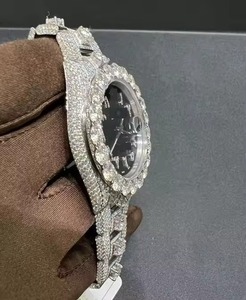 Reloj de Lujo para Mujer con Diamantes, Caja de Acero Inoxidable de 36 mm, Visualización de Fecha Analógica, Cristal de Zafiro, Movimiento de Cuarzo - Product Image 2